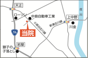 整体青院 周辺地図